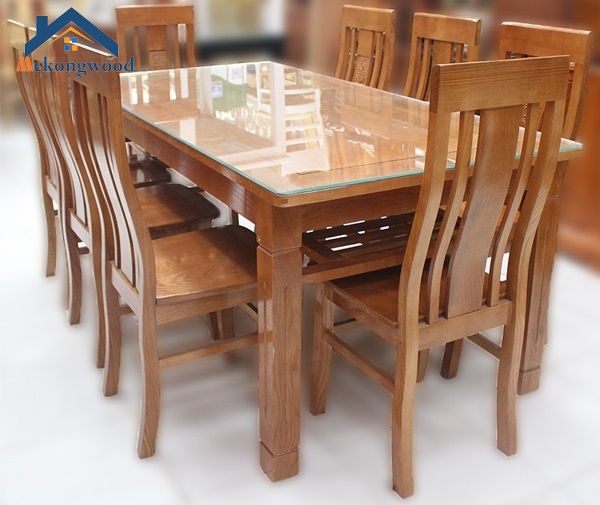 bộ bàn ghế ăn gô thao lao giá rẻ