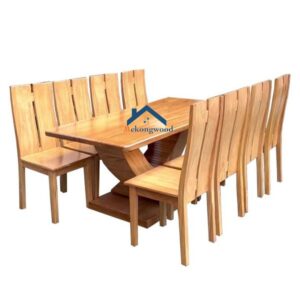 bộ bàn ăn 8 ghế hiện đại sang trọng vfa đẳng cấp