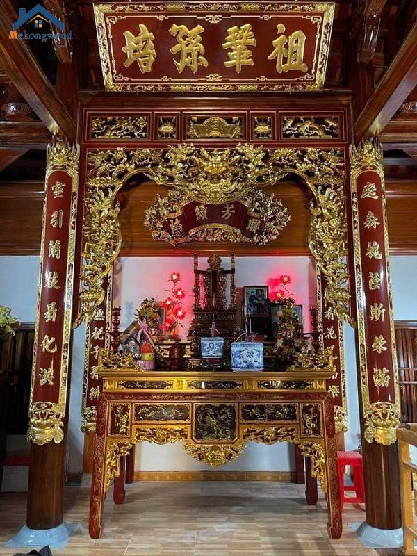 mẫu bàn thờ gia tiên đẹp