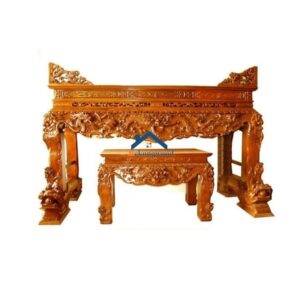 mẫu sập thờ tứ linh đẹp