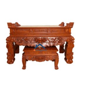 sập thờ tứ linh chân 20cm